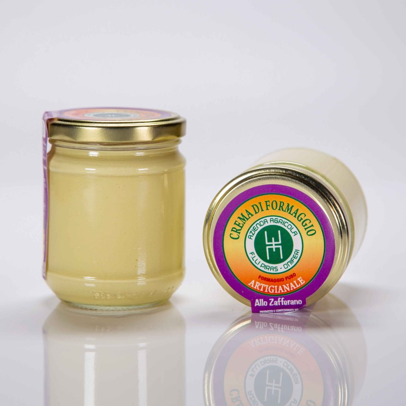 Crema di Formaggio allo Zafferano | Azienda Agricola Piras